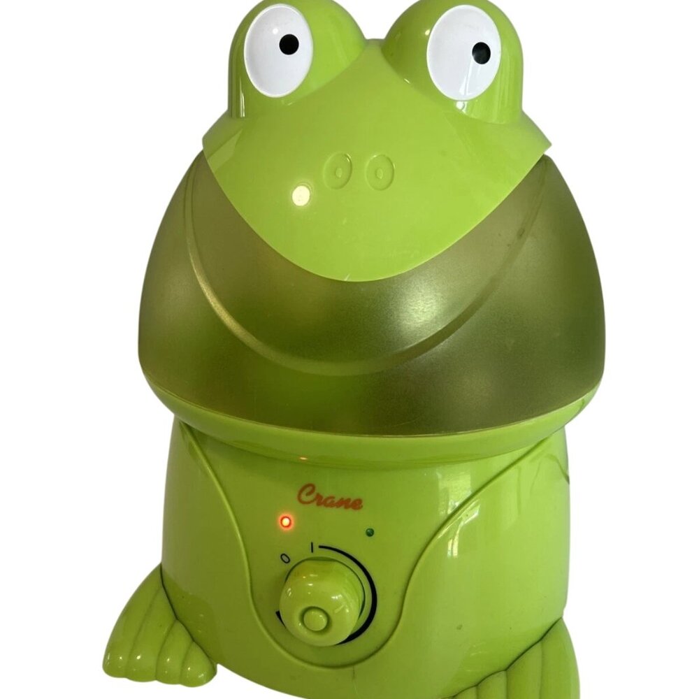 Crane EE-3191 Ultrasonic Cool Mist Humidifier - Green Frog